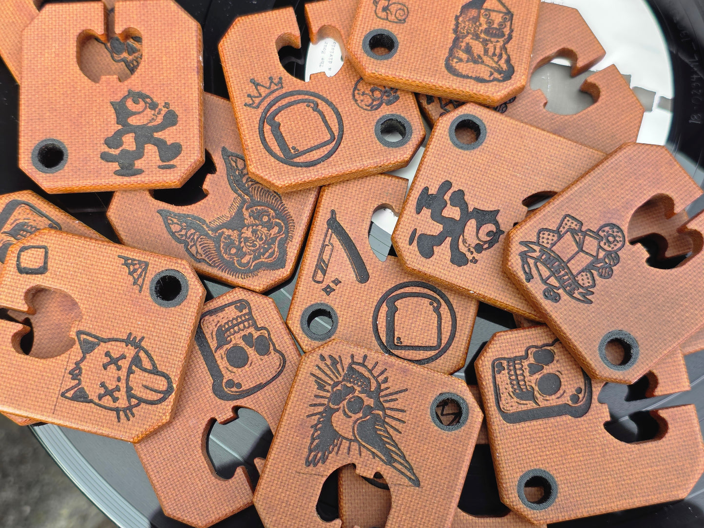 Tattoo'd Bread Ties