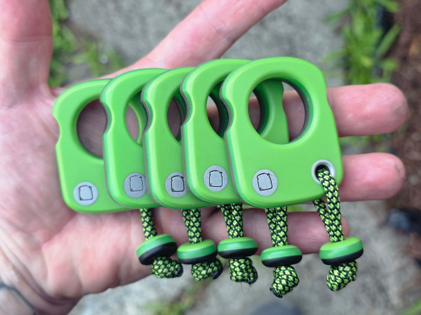 Green and black