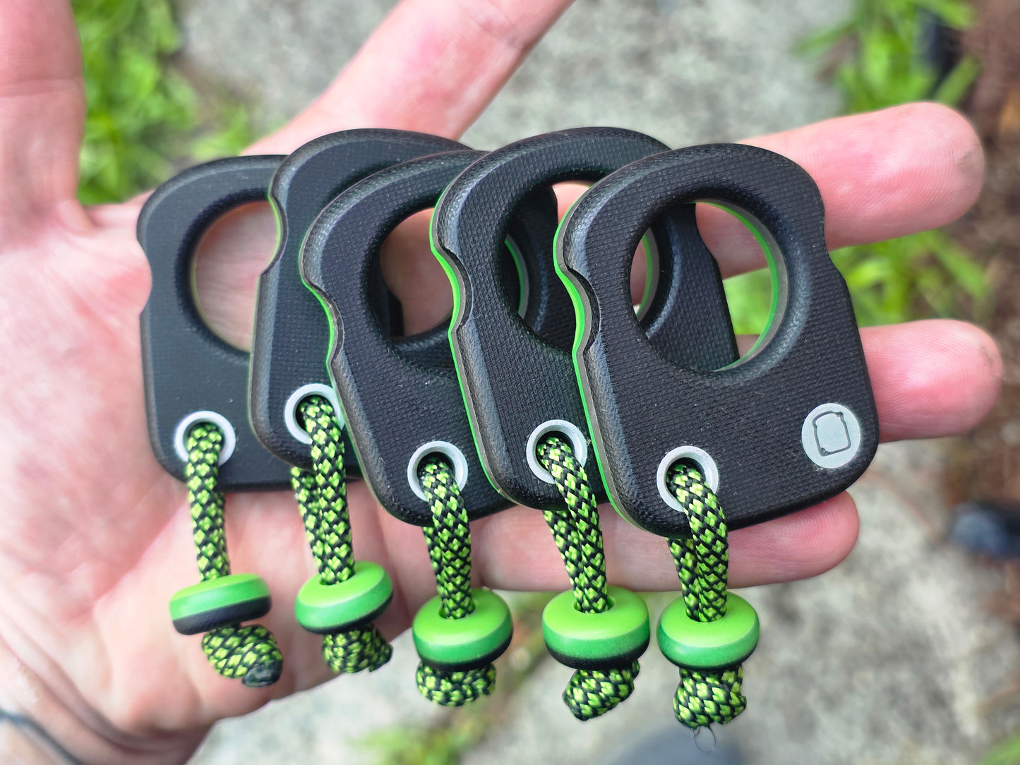 Green and black